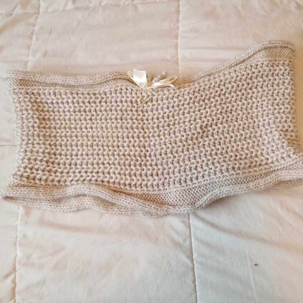 Knit Guess Infinity Scarf